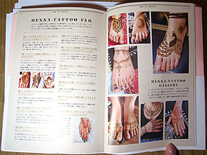 メヘンディ・ヘナタトゥー資料